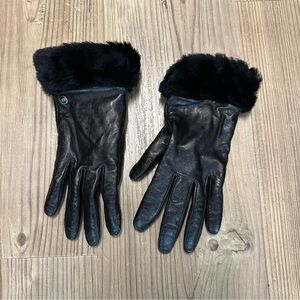 Ugg leather gloves